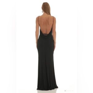 Mira Lace Open Back Maxi Dress in Black
LUCY IN THE SKY